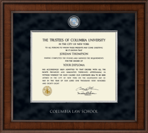 Presidential Masterpiece Diploma Frame