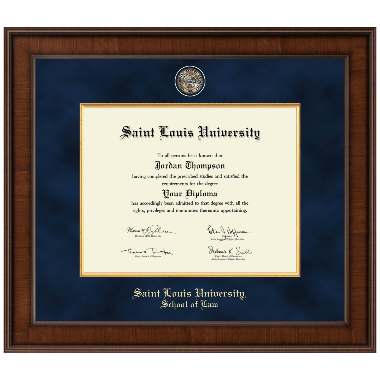 Presidential Masterpiece Diploma Frame in Madison Saint Louis