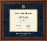 Saint Louis University Presidential Masterpiece Diploma Frame in Madison
