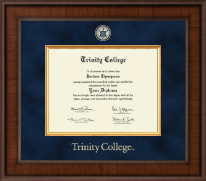 Trinity College Presidential Masterpiece Diploma Frame in Madison