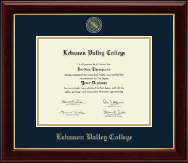 Lebanon Valley College Masterpiece Medallion Diploma Frame in Gallery
