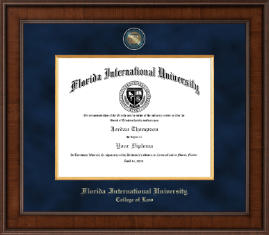 Florida International University diploma frame - Presidential Masterpiece Diploma Frame in Madison