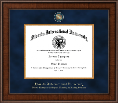 Florida International University diploma frame - Presidential Masterpiece Diploma Frame in Madison