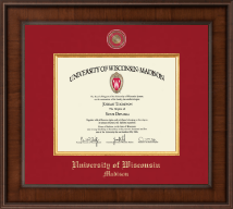 University of Wisconsin Madison diploma frame - Presidential Masterpiece Diploma Frame in Madison