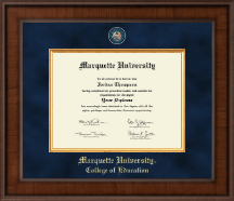 Marquette University Presidential Masterpiece Diploma Frame in Madison