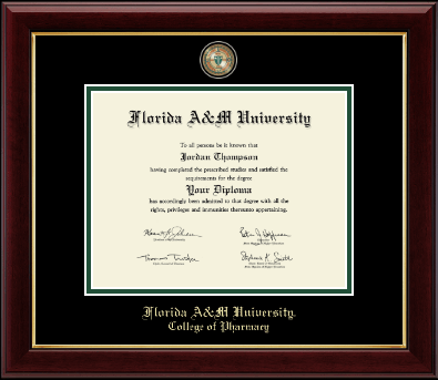 Florida A&M University diploma frame - Masterpiece Medallion Diploma Frame in Gallery