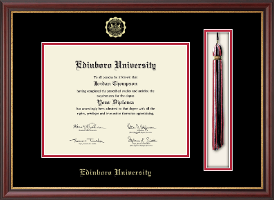 Edinboro University diploma frame - Tassel & Cord Diploma Frame in Newport