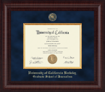 University of California Berkeley diploma frame - Presidential Masterpiece Diploma Frame in Premier