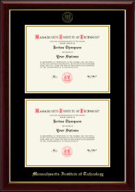 Double Document Diploma Frame