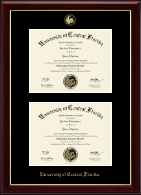 Double Document Diploma Frame