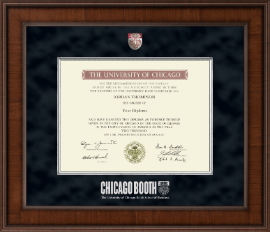 University of Chicago diploma frame - Presidential Masterpiece Diploma Frame in Madison