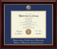 University of California Riverside diploma frame - Masterpiece Medallion Diploma Frame in Gallery