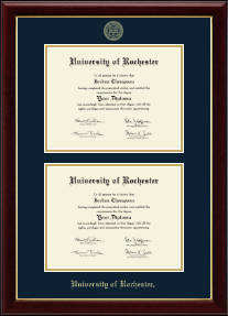 Double Document Diploma Frame