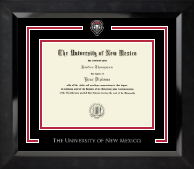 The University of New Mexico Spirit Medallion Diploma Frame in Eclipse