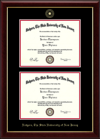Double Document Diploma Frame
