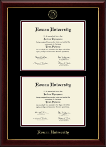 Double Diploma Frame