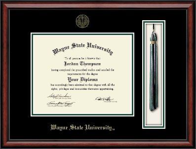 Wayne State University diploma frame - Tassel & Cord Diploma Frame in Southport