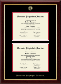 Double Diploma Frame