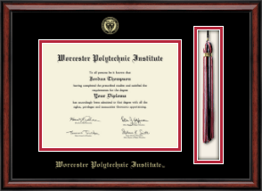 Tassel & Cord Diploma Frame