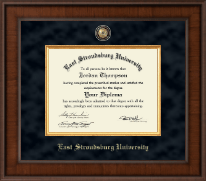 East Stroudsburg University Presidential Masterpiece Diploma Frame in Madison