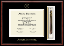 Adelphi University diploma frame - Tassel Edition Diploma Frame in Southport