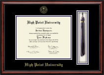 High Point University diploma frame - Tassel & Cord Diploma Frame in Southport