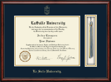 La Salle University diploma frame - Tassel & Cord Diploma Frame in Southport