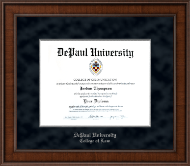 DePaul University diploma frame - Presidential Edition Diploma Frame in Madison