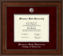 Missouri State University Presidential Masterpiece Diploma Frame in Madison