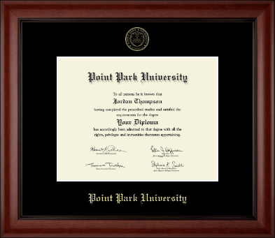 Point Park University diploma frame - Gold Embossed Diploma Frame in Cambridge