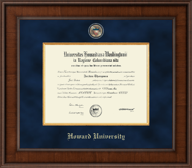 Howard University diploma frame - Presidential Masterpiece Diploma Frame in Madison