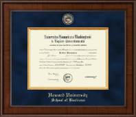Howard University diploma frame - Presidential Masterpiece Diploma Frame in Madison