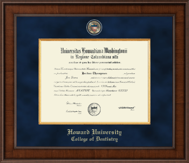 Howard University diploma frame - Presidential Masterpiece Diploma Frame in Madison