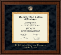 The University of Alabama at Birmingham diploma frame - Presidential Masterpiece Diploma Frame in Madison