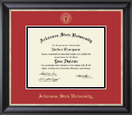 Arkansas State University at Jonesboro Gold Embossed Diploma Frame in Noir