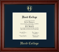 Hood College Gold Embossed Diploma Frame in Cambridge