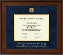 New York Institute of Technology diploma frame - Presidential Gold Engraved Diploma Frame in Madison