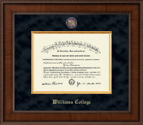 Williams College Presidential Masterpiece Diploma Frame in Madison