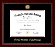 Florida Institute of Technology diploma frame - Gold Engraved Medallion Diploma Frame in Sutton
