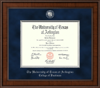 The University of Texas at Arlington Presidential Masterpiece Diploma Frame in Madison