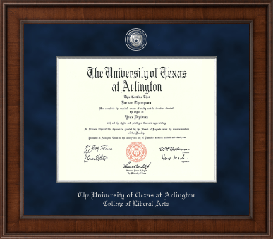 The University of Texas at Arlington diploma frame - Presidential Masterpiece Diploma Frame in Madison