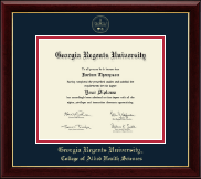 Georgia Regents University Gold Embossed Diploma Frame in Gallery