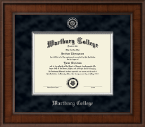 Wartburg College Presidential Masterpiece Diploma Frame in Madison