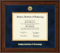 Fashion Institute of Technology diploma frame - Presidential Gold Engraved Diploma Frame in Madison