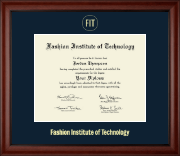 Fashion Institute of Technology diploma frame - Gold Embossed Diploma Frame in Cambridge