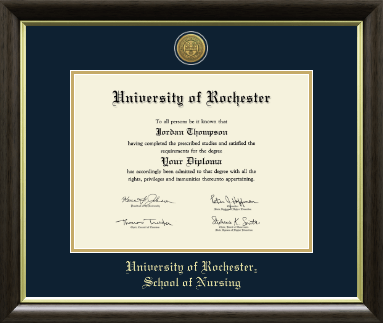 University of Rochester diploma frame - Gold Engraved Medallion Diploma Frame in Hampshire