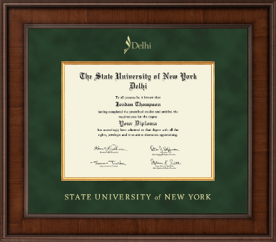 State University of New York Delhi diploma frame - Presidential Edition Diploma Frame in Madison