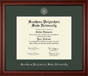 Southern Polytechnic State University diploma frame - Silver Embossed Diploma Frame in Cambridge