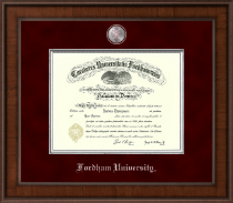 Fordham University diploma frame - Presidential Masterpiece Diploma Frame in Madison