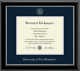 Silver Embossed Diploma Frame